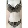 Ensemble soutien gorge avec slip, bonnet D