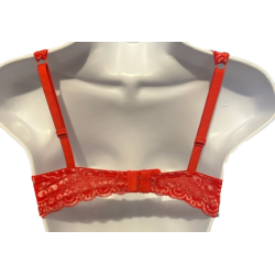 Soutien gorge triangle motif arabesques